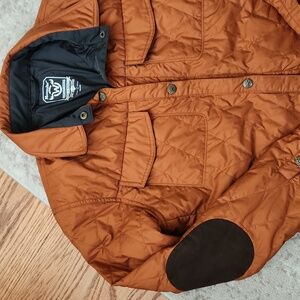 Moosejaw Brown Quilted Puffer Jacket